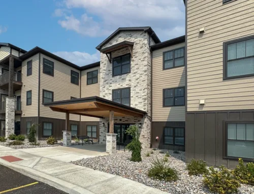 David’s Landing Apartments Front Entrance