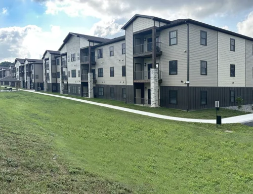 David’s Landing Apartments Rear View